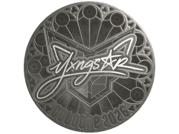 Sticker | yxngstxr (Foil) | Cologne 2026