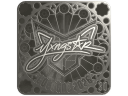 Sticker | yxngstxr (Foil, Ranked) | Cologne 2026