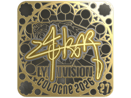 Sticker | z4KR (Gold, Ranked) | Cologne 2026