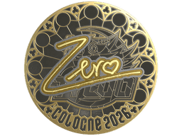 Sticker | Zero (Gold)  | Cologne 2026