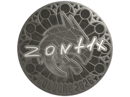 Sticker | zont1x (Foil) | Cologne 2026