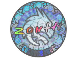 Sticker | zont1x (Holo) | Cologne 2026