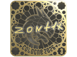 Sticker | zont1x (Gold, Ranked) | Cologne 2026