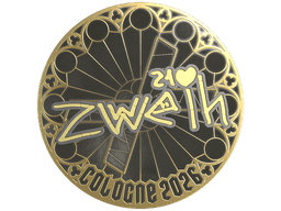 Sticker | zweih (Gold) | Cologne 2026