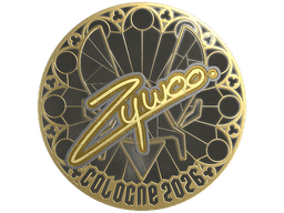 Sticker | ZywOo (Gold) | Cologne 2026