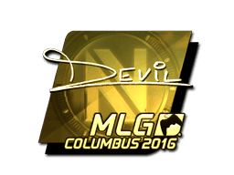 DEVIL (Gold) | MLG Columbus 2016