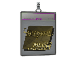 Sticker Slab | freakazoid (Gold) | MLG Columbus 2016