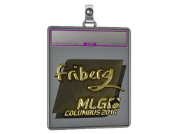 Sticker Slab | friberg (Gold) | MLG Columbus 2016