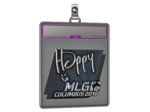Sticker Slab | Happy (Foil) | Cologne 2016