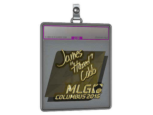 Sticker Slab | hazed (Gold) | Cologne 2016