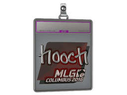 Sticker Slab | hooch (Foil) | Cologne 2016