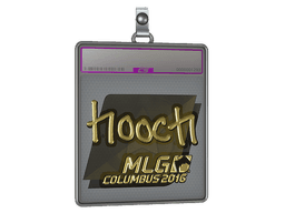 Sticker Slab | hooch (Gold) | Cologne 2016