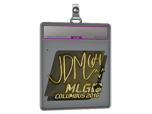 Sticker Slab | jdm64 (Gold) | Boston 2018