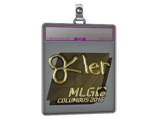 Sticker Slab | reltuC (Gold) | Cologne 2016