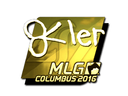 Sticker | reltuC (Gold) | Cologne 2015