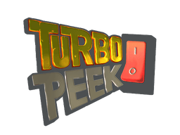 Sticker | Turbo Peek (Foil)