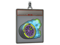 Sticker Slab | Burnout (Lenticular)