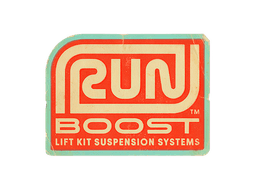 Sticker | Run Boost Lift Kits
