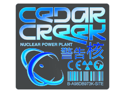 Sticker | Cedar Creek (Holo)