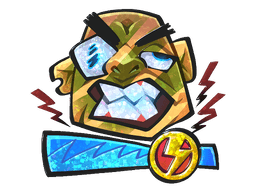 Sticker | Overloaded (Glitter)