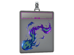 Sticker Slab | Winding Scorch (Foil)