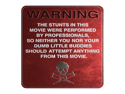 Sticker | WARNING (Foil)