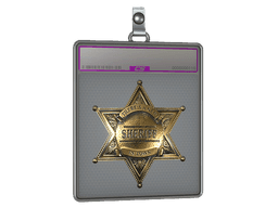 Sticker Slab | New Sheriff (Foil)