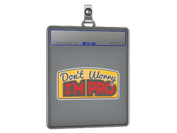 Sticker Slab | Don't Worry, I'm Pro