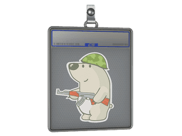 Sticker Slab | Nelu the Bear
