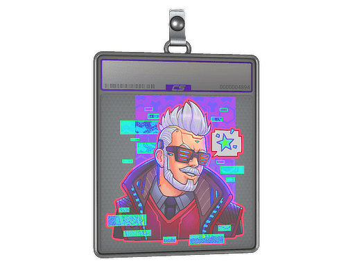 Sticker Slab | Cyber Romanov (Holo)