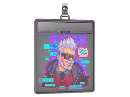 Sticker Slab | Cyber Romanov (Holo)