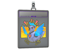 Sticker Slab | Cyber Chicken (Holo)