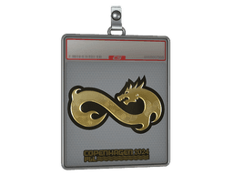 Sticker Slab | Eternal Fire (Gold) | Antwerp 2022