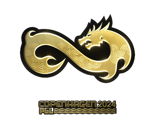 Sticker | Eternal Fire (Gold) | Antwerp 2022