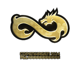 Sticker | Eternal Fire (Gold) | Copenhagen 2024