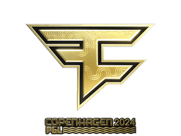 Sticker | FaZe Clan (Gold) | Copenhagen 2024