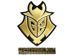 Sticker | G2 Esports (Gold) | Copenhagen 2024