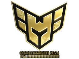 Sticker | Heroic (Gold) | Copenhagen 2024