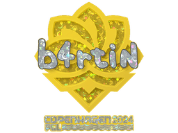 Sticker | b4rtiN (Glitter) | Copenhagen 2024