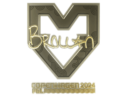 Sticker | Brollan (Gold) | Copenhagen 2024