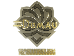 Sticker | dumau (Gold) | Copenhagen 2024