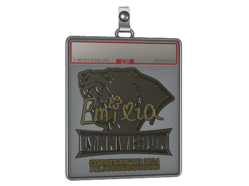 Sticker Slab | EmiliaQAQ (Gold) | Austin 2025