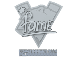 Sticker | fame | Copenhagen 2024