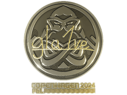 Sticker | gla1ve (Gold) | Copenhagen 2024