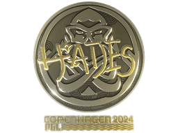 Sticker | hades (Gold) | Copenhagen 2024