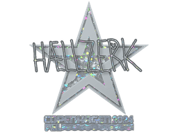 Sticker | hallzerk (Glitter) | Copenhagen 2024