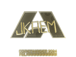Sticker | jkaem (Gold) | Copenhagen 2024