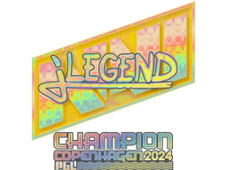 Sticker | jL (Holo, Champion) | Copenhagen 2024
