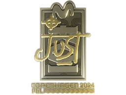 Sticker | JUST (Gold) | Copenhagen 2024