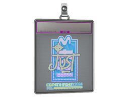 Sticker Slab | JUST (Holo) | Copenhagen 2024